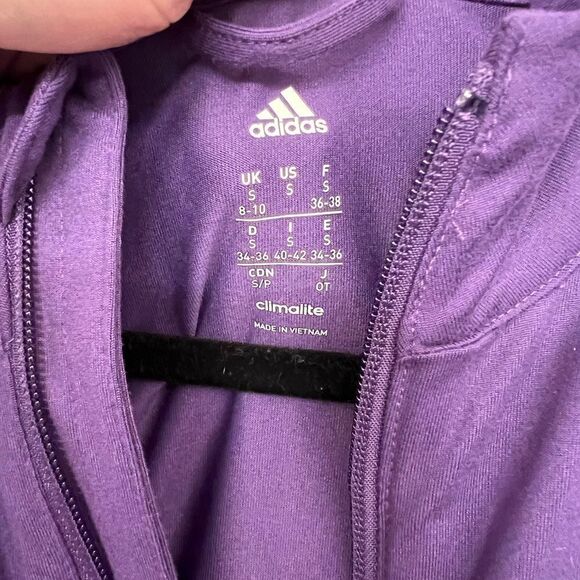 Women’s Adidas Workout Zip Up Jacket S - Picture 4 of 5